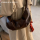 CHARLIE&KELLI women's bag 2026 new large-capacity commuter versatile croissant bag retro single shoulder crossbody bag