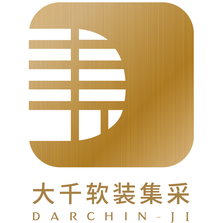 大千设计集采店的LOGO