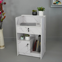 Cashier shop small simple modern clothing store manicure and barber bar counter cabinet mini small cashier table