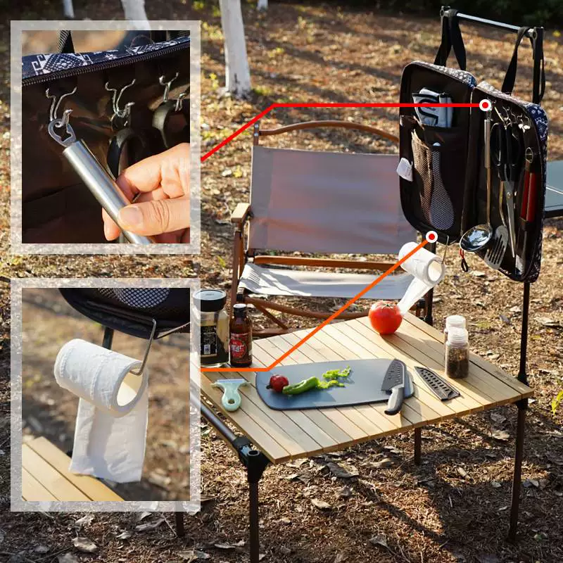 Внешнеторговый Nobana outdoor походная кухонная посуда набор для RV путешествий