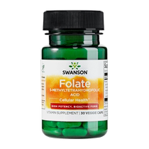 swanson Swanson active folic acid 800mcgDFE pentamethyltetrahydrofolate early pregnancy nutrition