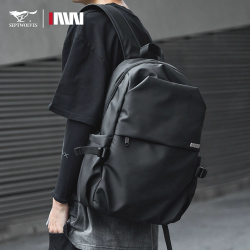 Septwolves, мужской школьный рюкзак для школьников, вместительная и большая сумка для путешествий, ноутбук, подходит для студента