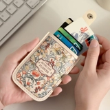 Ретро вместительный и большой картхолдер, антимагнитная маленькая ультратонкая сумка через плечо