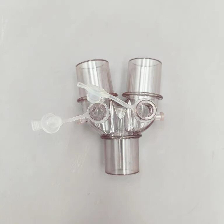 PC材质Y型三通  带孔三通  有孔三通 麻醉呼吸管路配件 可重复用