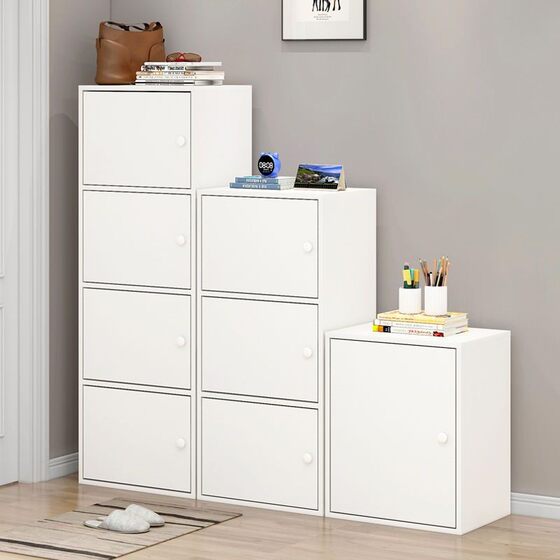 鞋柜家用门口大容量超大多功能仿实木玄关收纳柜简易防尘鞋架子