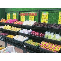 슈퍼마켓 과일 및 야채 선반 다층 과일 및 채소 디스플레이 랙 Zhongdao 신선한 음식 선반의 머리에 쌓인 다기능 야채 선반