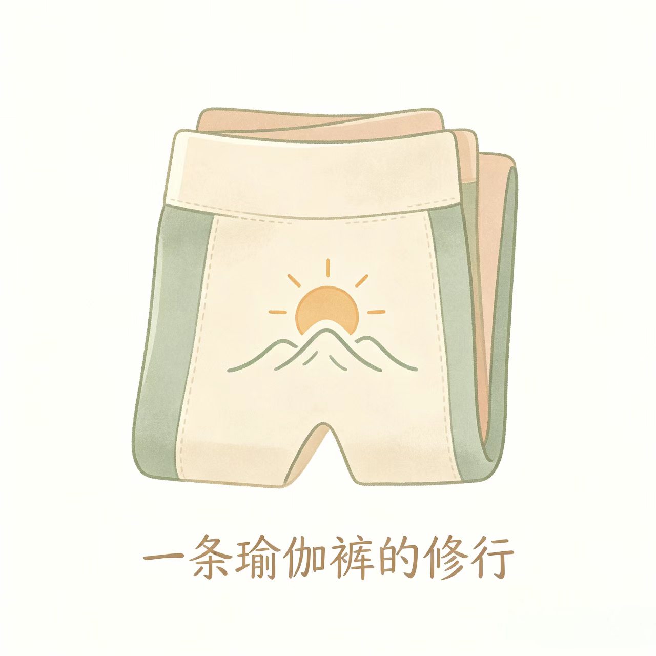 一条瑜伽裤的修行