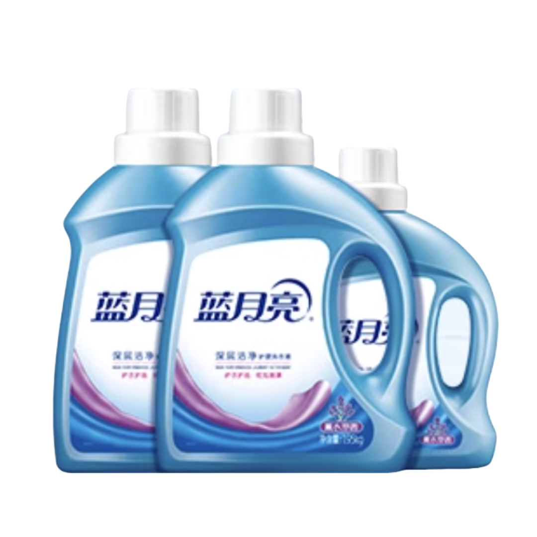 蓝月亮深层洁净洗衣液薰衣草香去渍除螨护衣家用官方正品