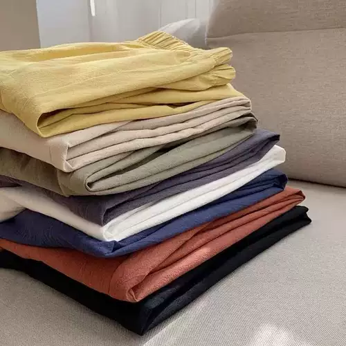 Lantern Pants Dance Cotton and Linen Sports Women's Spring a