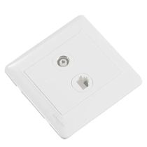 Switch socket Ruiyi series Pearl TV computer socket telephone plug network cable panel network port panel TV