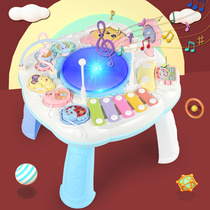 Baby Boy Toy Hand Beat Drum Puzzle Beat Beat Drum 1 Year Old Baby 1 Six Months 6 Music 10 Early Teach 9 Rechargeable 2