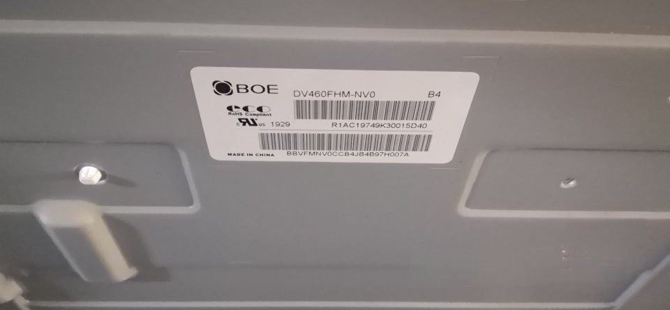 BOE 46-inch splicing screen DV460FHM-NV0 3 5 Collage Stitches are available in all colours-Taobao