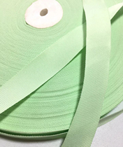 B436 (slightly stained) 2 5cm wide Korean style double-sided special fabric webbing light green