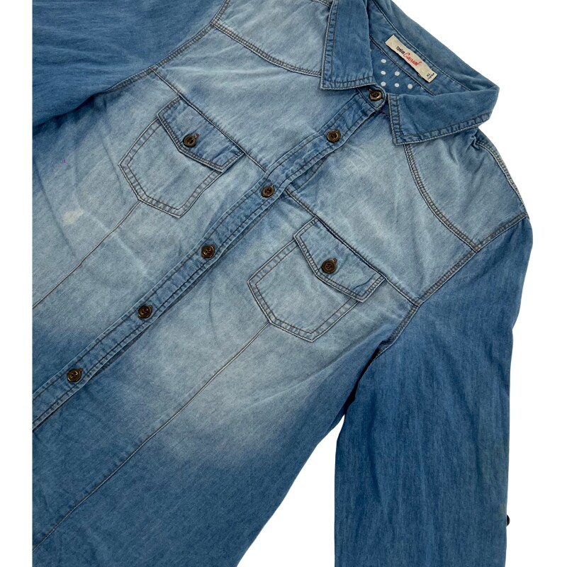 Джинсовая рубашка vintage古着美式复古阿美咔叽水洗做旧长袖日系牛仔衬衫男女n2