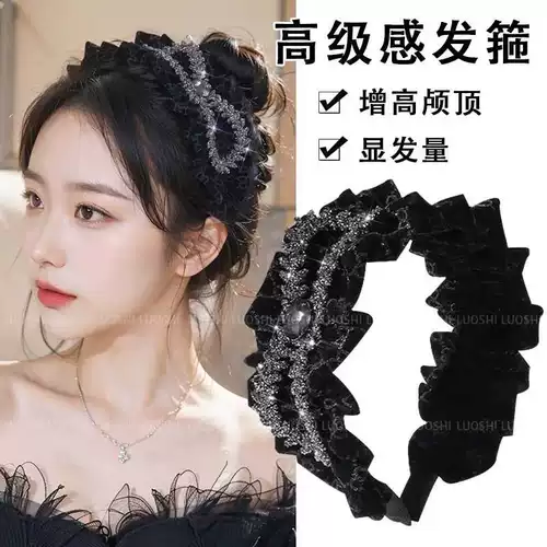 Демисезонная заколка для волос с бантиком, ободок, шпильки для волос для умывания, 2024 года, новая коллекция