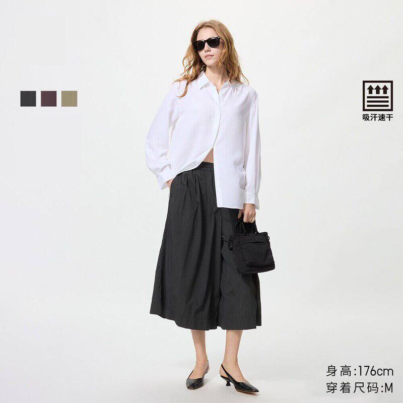 Women's Casual Culottes/7/8 Pants Nylon 479399
