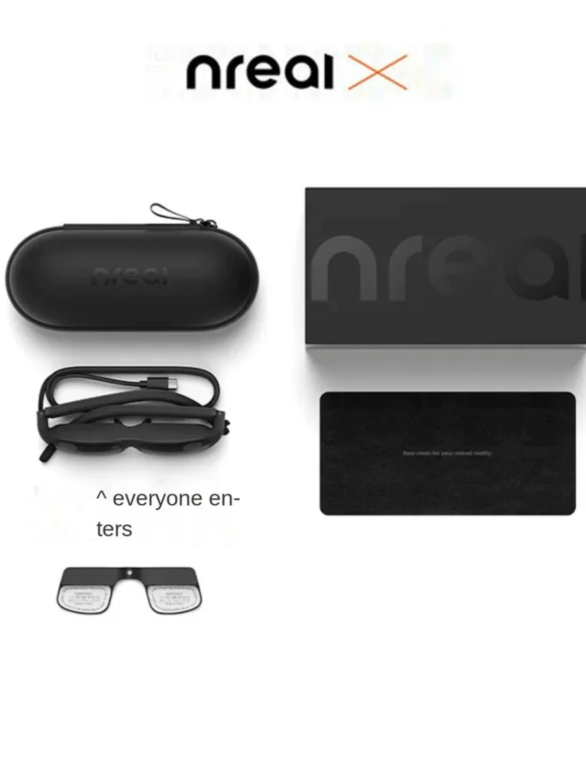 NREAL X Smart AR Glasses Enterprise Edition Development Kit Hybrid Reality