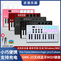 M-VAVE mini wireless Bluetooth SMK25 клавиатура midi midi music professions