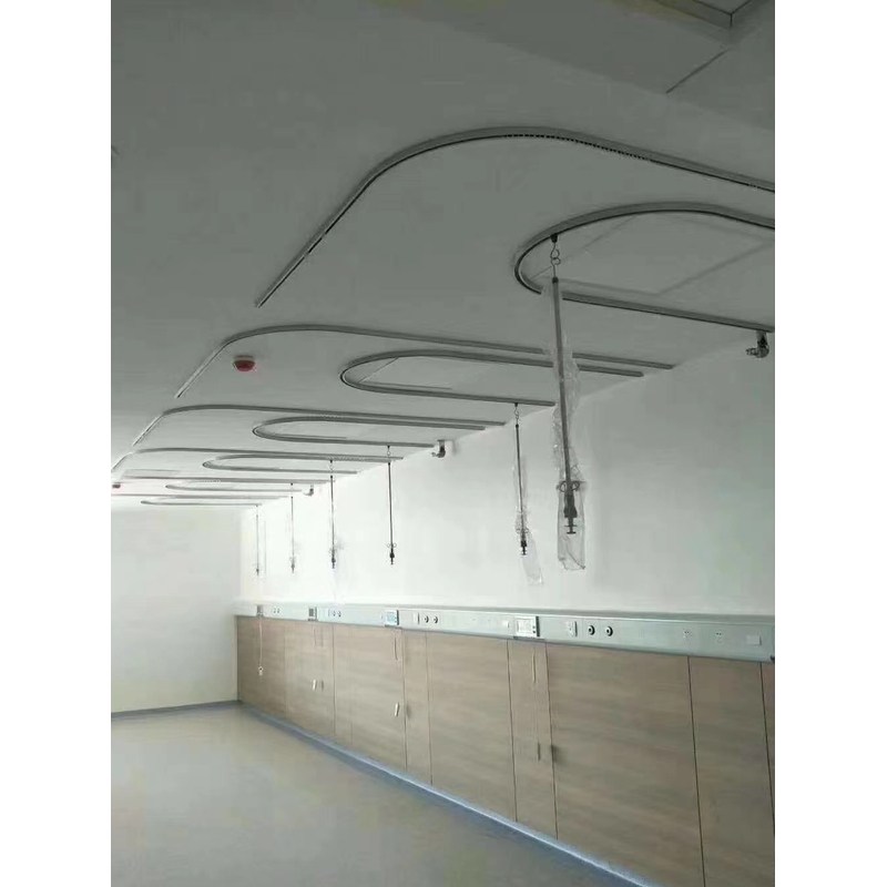 医用加厚U型输液医院输液架吊瓶架导轨铝合金输液吊轨滑轮直轨道
