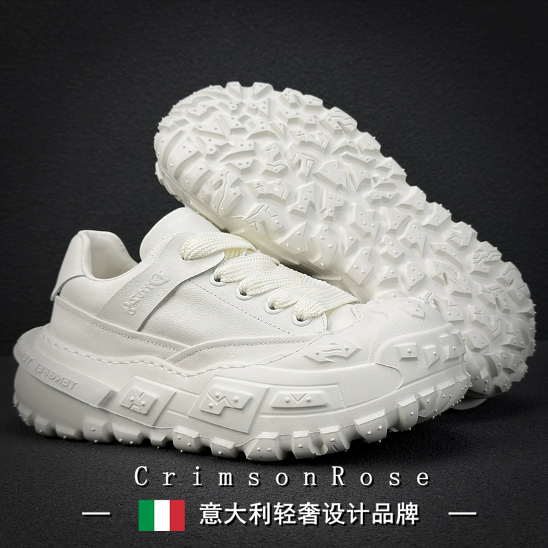 Cr Light Luxury Italian 2026 Outdoor Hiking Sneakers Autumn and Winter Street Style Thick-Soled Breathable Non-Slip Dad Shoes for Men Cr Light Luxury Italian 2026 Outdoor Hiking Sneakers Autumn and Winter Street Style Thick-Soled Breathable Non-Slip Dad Shoes for Men