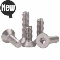 304 stainless steel flat head countersunk head hexagonal machine screws 13 m4*6x8x10x12x14x16x18x20x25x