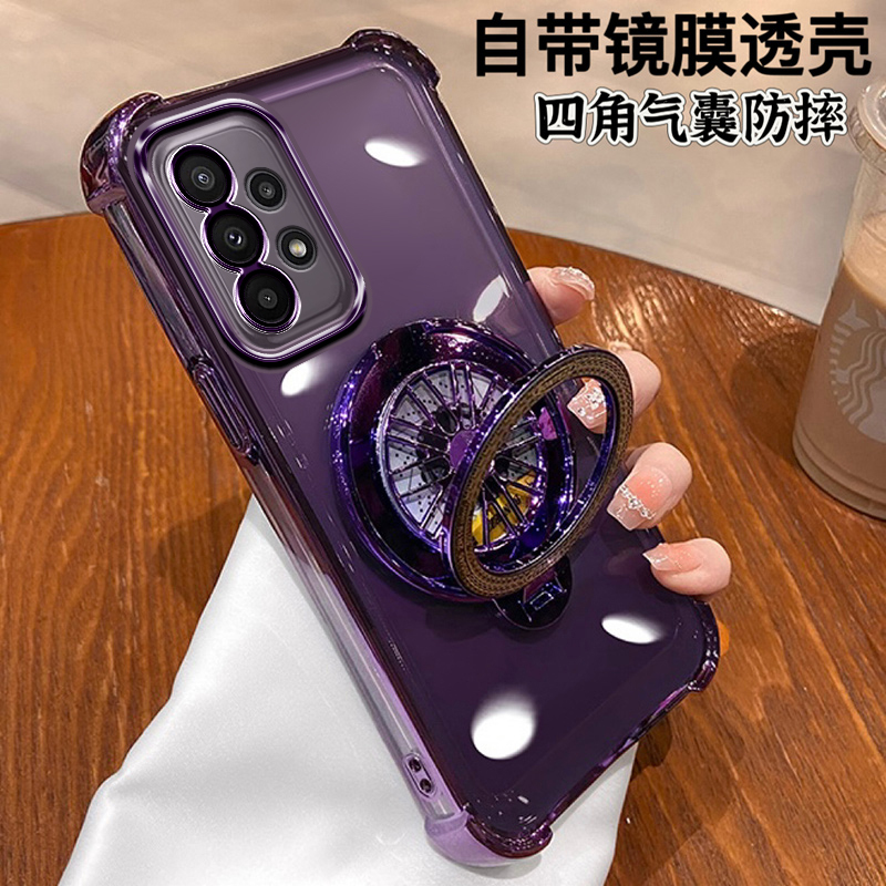 Suitable for Samsung A23 Phone Case Galaxy A23 5g Protective Case Airbag Anti-Drop Sm-A236E Soft Case with Lens Film Full Coverage Sm-A2360 Shell for Men and Women with Stand High-End Feel Suitable for Samsung A23 Phone Case Galaxy A23 5g Protective Case Airbag Anti-Drop Sm-A236E Soft Case with Lens Film Full Coverage Sm-A2360 Shell for Men and Women with Stand High-End Feel