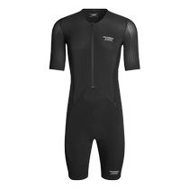 PNS Mens Mechanism Pro Speedsuit Black Summer Short-Sleeved One-piece Tight Cycling Jersey