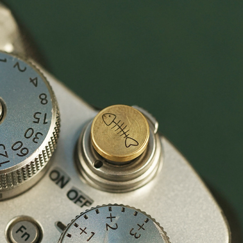 Fuji xt5 pure copper camera shutter button keycap: the perfect fusion ...