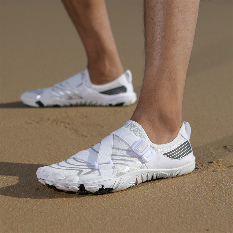 Thickened Traceability Shoes Men And Women Beach Shoes Outdoor Rafting Covered Water Sandals Non-slip Anti-Cutting Speed Dry Swimming Diving Shoes-Taobao