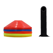 McCain football training logo dish football obstacle flat logo dribbling support basketball training equipment four seasons