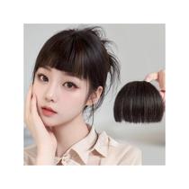 Cartoon bangs on eyebrows natural forehead real hair wig female two-dimensional full bangs wig piece to cover hairline artifact