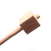 Zhongermu Child Workers Beech Hammer Wood Kindergarten Carpentry Workshop Mallet Primary School Learning and Teaching Hammer Room Tools