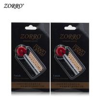Z203 flint ZORRO Zorro lighter special hardcover flint cotton thread universal flint cotton core