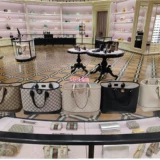 Gucci/Gucci New Ophidia Mini Tot Bag в большом количестве мешков для торговых покупок в середине