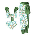 Женская плавках lanswe vintage print split bikini swimwear women set straple OTHER