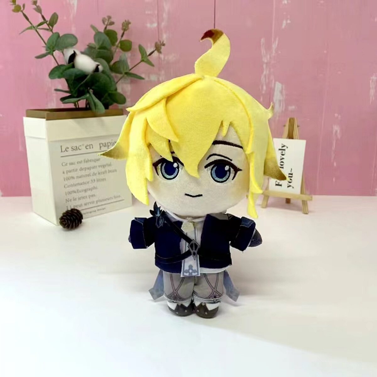 Игрушка genshin impact plush toys kaveh venti kazuha albedo tighnari 21st scooter