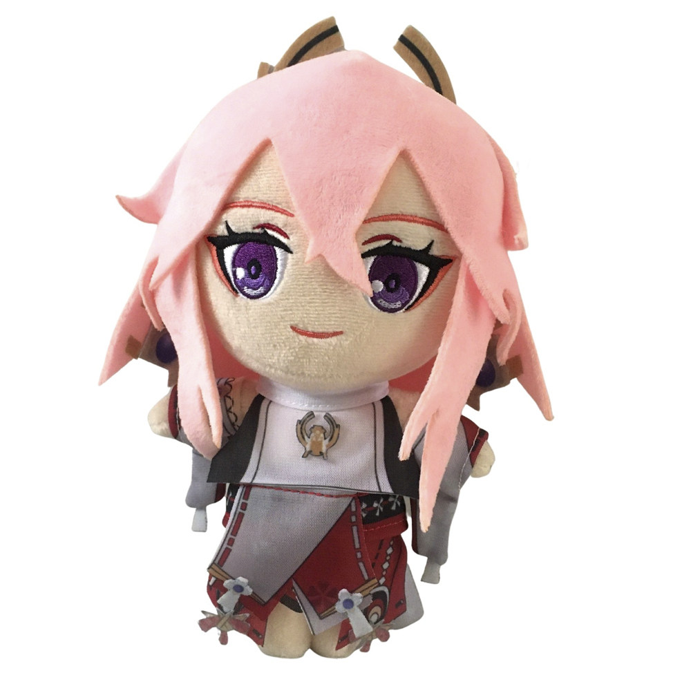 Игрушка genshin impact plush arataki itto ganyu morax zhong li xiao 21st scooter