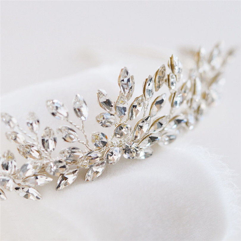 Заколки wedding tiaras and crowns rhinestone headbands for women hea 8023