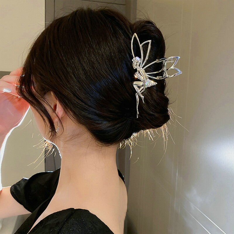 Заколки fashion large elf hair claw for women girls clamps hair crab OTHER