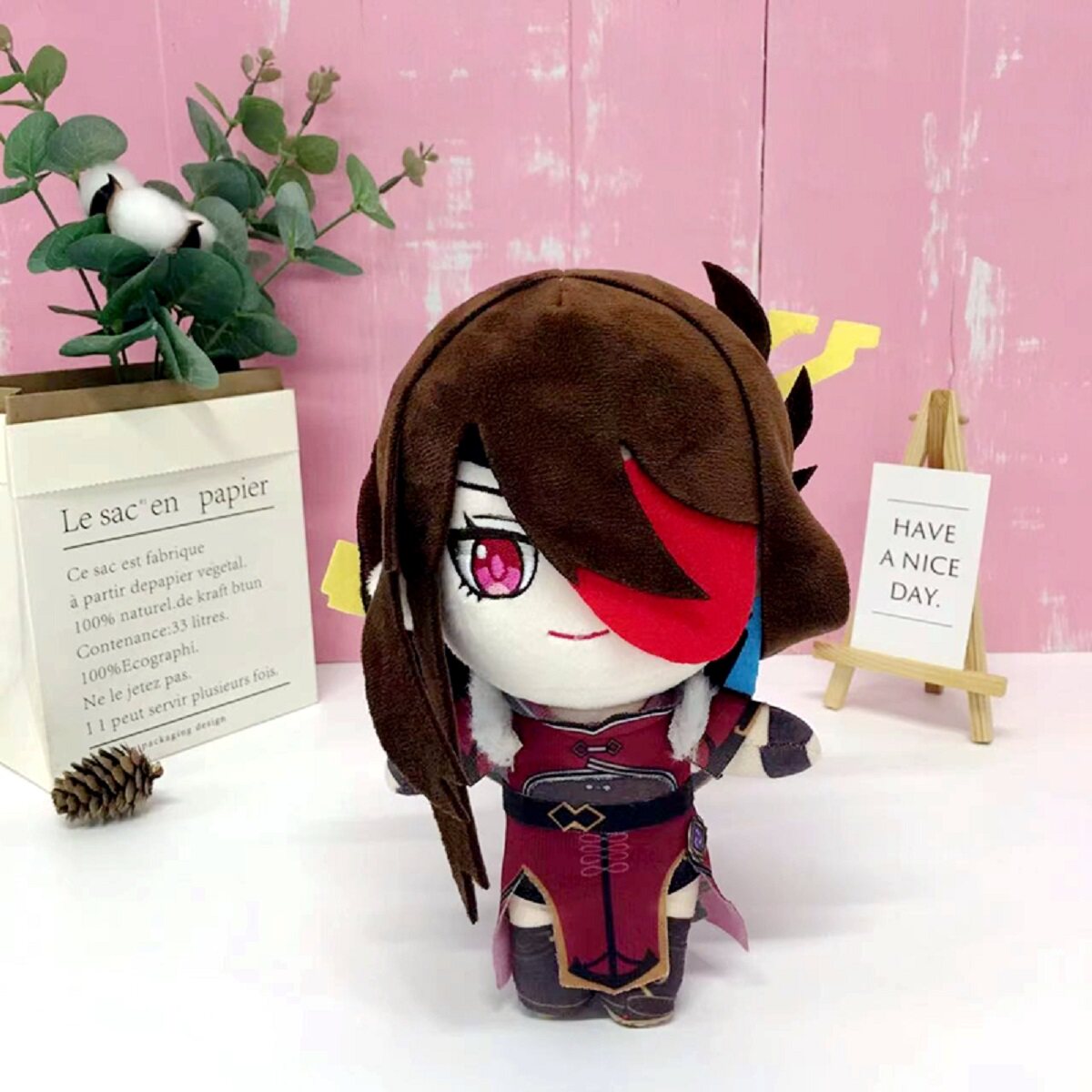 Игрушка genshin impact plush toys kaveh venti kazuha albedo tighnari 21st scooter