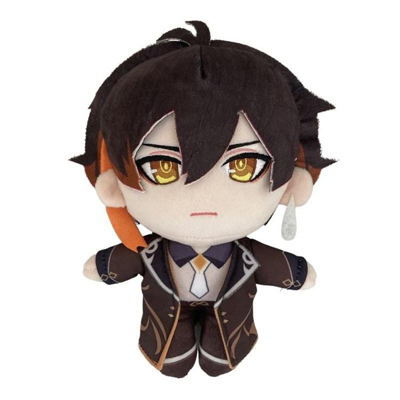 Игрушка genshin impact plush arataki itto ganyu morax zhong li xiao 21st scooter