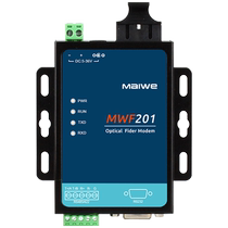 maiwe Maiweh serial port fiber optic converter RS232 RS422 RS485 RS485 fiber redundant ring network optical transceiver serial fiber transceiver plug and play MWF2