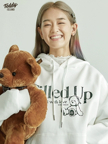 Тедди Сионглиан Свитер Тедди -Айленд Лонг -Слипкий бренд Корейская версия мужской и женской тур