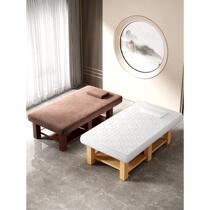 Extra large beauty bed Thai massage bed latex solid wood beauty bed beauty salon health center special sauna bed for physiotherapy