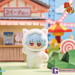 Bandai Sofunui Gintama Plush Blind Box Doll Vinyl Face Peripheral Gintoki Figure Gift for Girls