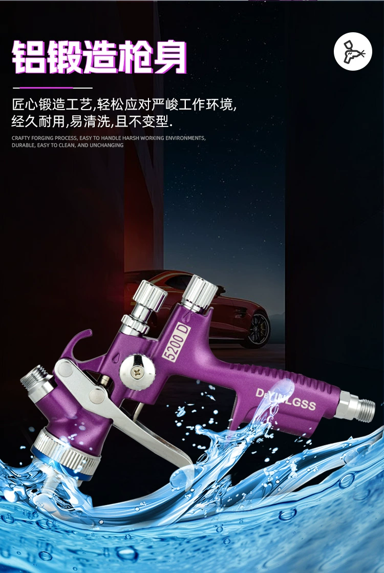 Súng phun sơn chính hãng của Đức 4000B súng phun 1000 trên nồi tấm sơn kim loại súng 5200D phun xịt ô tô cao