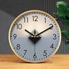 Simple Modern Wall Clock, Creative Living Room Nordic Style Ornament, Premium Tabletop Quartz Clock