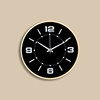Cream Style ins Wall Clock Nordic Silent Fashion Simple Personality Color-Blocking Clock for Home Use