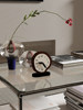 Living Room Table Clock, Creative and Simple, Trendy Desktop Clock, High-Value Art, Bedroom Silent Bedside Clock