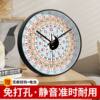 Beauty Salon Afternoon Clock Health Wall Clock 24 Home Clock Living Room Traditional Chinese Medicine Twelve Seasons Bagua Mute